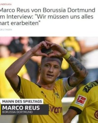  罗伊斯达成德甲三百场里程碑  