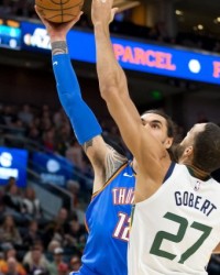  戈贝尔18篮板爵士力克魔术  