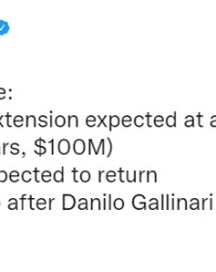  公牛拉文续约五年顶薪合同达成  